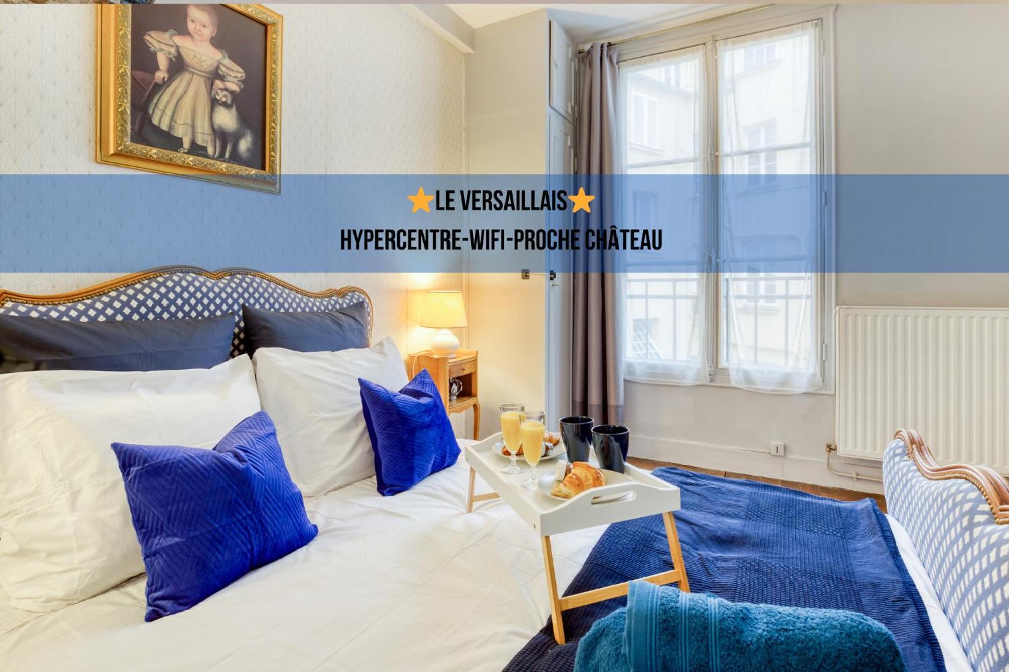 * Le Versaillais*2 Min A Pied Du Chateau Versailles Eksteriør billede